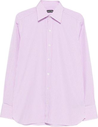 Tom Ford Camicia a righe - Rosa