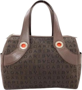 Bulgari Pre-owned Vintage Handtas - Dames - Vintage Handtas - Bruin - ONE Size - Vintage