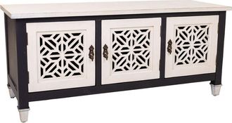 Wanderlust Deco Wanderlust Deco - Mueble Bajo De Madera Blanco 105,5x40x46