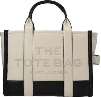 Marc Jacobs Cow Leather Tote Bag - White
