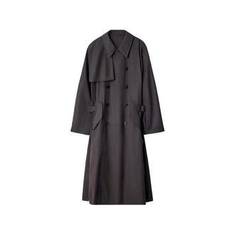 Christophe Lemaire Light Trench Coat In Water-repellent Cotton Gabardine