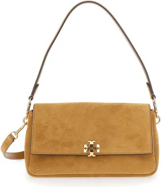 Tory Burch Charlie Shoulder Bag Brown