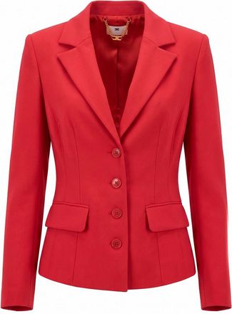 Elisabetta Franchi Technical Fabric Blazer