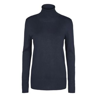 Kaffe Maglia collo alto Midnight Marine - - Knitwear - Donna - Blu - 2XL
