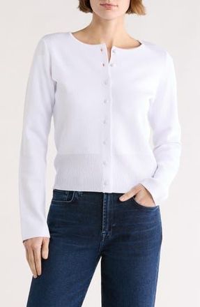 By Design Julianne Cardigan in White at Nordstrom Rack, Size X-Large