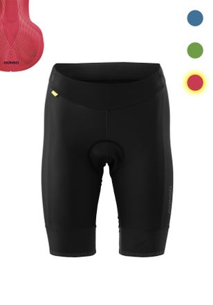 Gonso Fahrradhose GONSO SITIVO W, Damen, Gr. 34, Normalgr&ouml;ssen, rot, 65% Polyamid, 35% Elasthan, Hosen Fahrradhose, Damen Radhose, Radlerhose mit speziellem