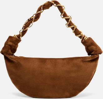 Saint Laurent Amalia Mini suede shoulder bag