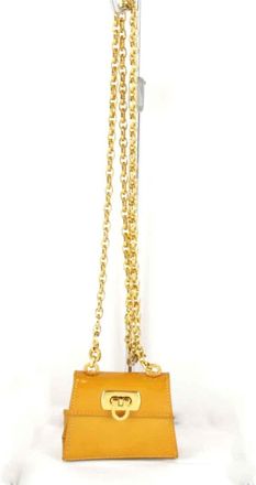 Ferragamo Leather Shoulder Bag (Pre-Owned)