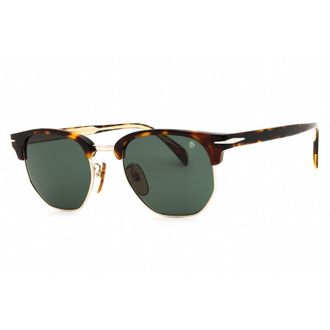 David Beckham Green Square Mens Sunglasses DB 1002/S 0086/QT 51