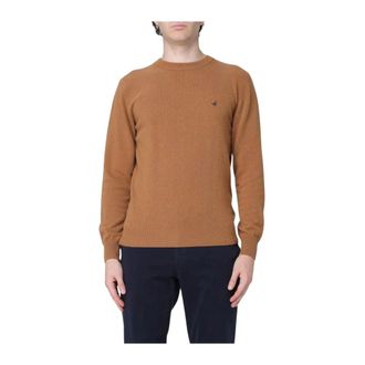 Brooksfield Maglieria Girocollo - - Knitwear - Uomo - Marrone - M