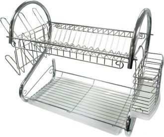 Better Chef 22-Inch Dish Rack with Mug Stand and Cutlery Holder in Silver at Nordstrom