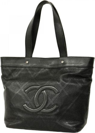 Chanel Leather Tote Bag (Pre-Owned)