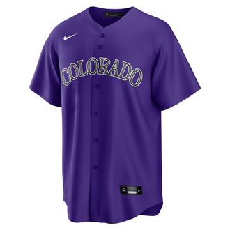 Nike Kris Bryant Colorado Rockies Nike Mens MLB Replica Jersey in Purple | T770DNPPDN7-1Z0