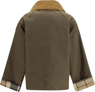 Barbour Womens Modern Spey Wax Jack Beech-Birchwood Cotton Jacket Beech/birchwood