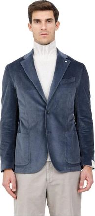 L.B.M. 1911 Hombre, Chaquetas, Azul, Talla: M