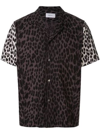 Ports V Camicia con stampa - Grigio