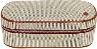 Hermès Cognac Cotton Pouch (Pre-Owned)