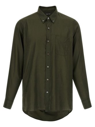 Tom Ford overhemd met knoopsluiting