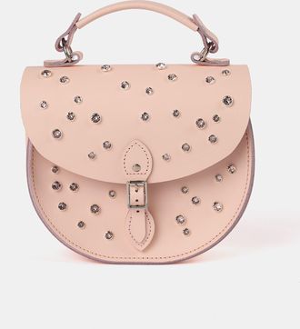 The Cambridge Satchel Company The Isla - Cloud Pink with Swarovski Crystals