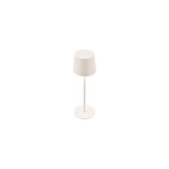 Majestic New Majestic L&aacute;mpara De Mesa Gemma 120457 Led 4w 500 L&uacute;menes Cct Con Bater&iacute;a Recargable Ip54 Marfil