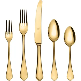 Mepra Dolce Vita Flatware Set - 20 Pieces in Gold at Nordstrom
