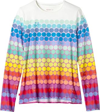 Terry Womens Soleil Long-Sleeve Cycling Top Multi-Colored XXL
