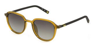 Fila SFI313 Polarized 3GWP Mens Sunglasses Yellow Size 50