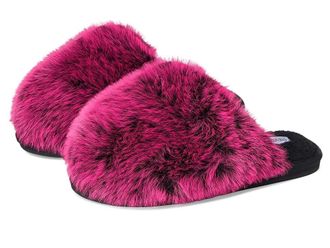 Steve Madden Poof Womens Slippers Fushia : 9 M, Faux Fur
