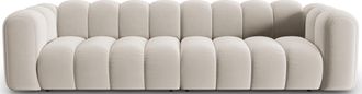 MICADONI 4-Sitzer Design Modul Sofa Lupine - Samtbezug