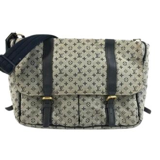 Louis Vuitton Pre-owned Cross Body Bags, female, Blue, Size: ONE SIZE Pre-owned Monogram Mini Messenger Bag
