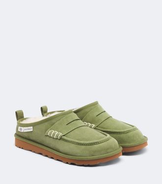 J.W.Anderson x UGG shearling-lined suede mules