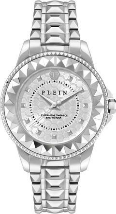 Philipp Plein Dameshorloge Lady Rock - Dames - Horloges - Grijs - ONE Size - Accessoires