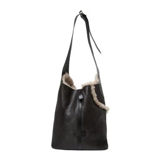 VSP Vsp, Dames, Tassen, Grijs, Maat: ONE Size Leer