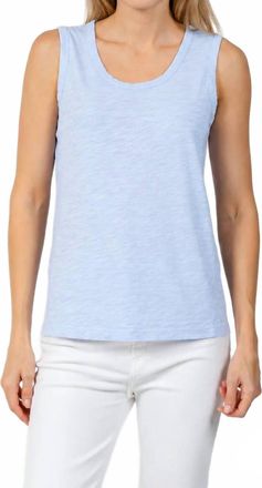 Elliott Lauren Sleeveless Tank Top In Sky Blue
