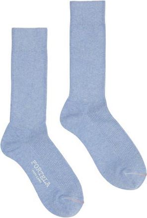 Fortela 2 Mid-Length Lisle Cotton Socks in Baltico at Nordstrom, Size 36 Eu