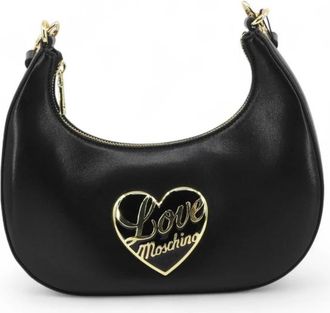 Love Moschino Shoulder Bag - Dames - Schoudertassen - Zwart - ONE Size - Leer - Tassen