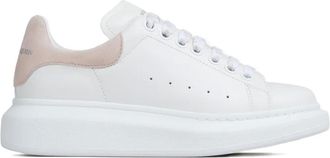 Alexander McQueen suede-panelled sneakers - White