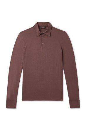 Slowear Incotex Zanone Slim-Fit IceCotton Polo Shirt