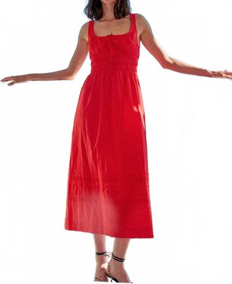 Ciao Lucia Iris Dress In Red