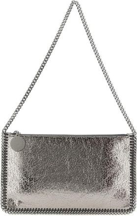 Stella McCartney Stella Mccartney Falabella Metallic Clutch