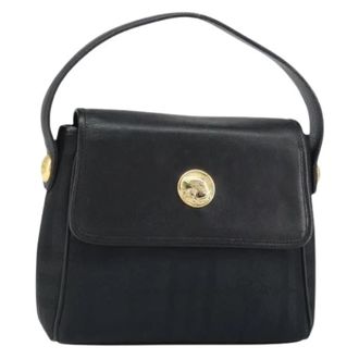 Burberry Pre-owned Handtas - Dames - Vintage Handtas - Zwart - ONE Size - Leer - Vintage