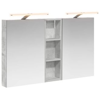 vidaXL Juego De Muebles De Ba&ntilde;o Con Estante 3 Pcs 100 X 10,5 X 60,5 Cm Vidaxl