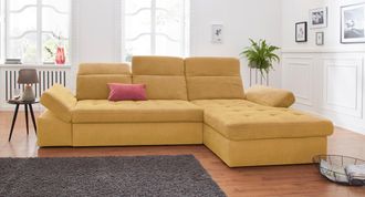Sit&more Ecksofa »Stardust L-Form« wahlweise mit Bettfunktion und Bettkasten
