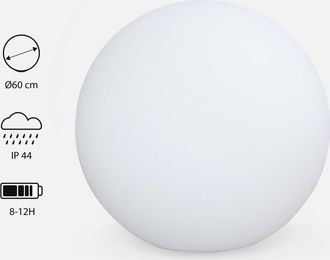 Sweeek Bola Luminosa Led Con Pilas Para Interior/exterior