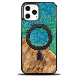 OEM Funda Bewood Unique Para Iphone 12 Pro Max - Neones - Tokio Con Magsafe