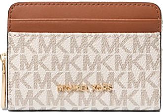 Michael Kors Stijlvolle Portemonnees en Kaarthouders Set - Dames - Portefeuilles - Wit - ONE Size - Leer - Accessoires