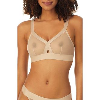 DKNY Sheers Wireless Bralette in Cashmerend at Nordstrom, Size X-Large