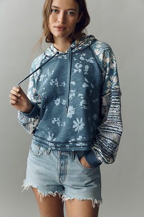 Pilcro 100% Cotton Drawstring Hoodie