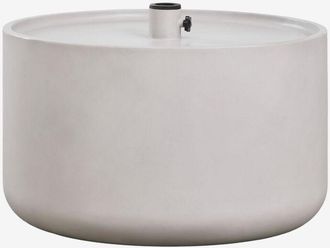 Sklum Pie De Sombrilla Redondo &Oslash;60 Cm En Cemento Darwys Sklum