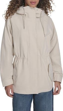 Levi's Hooded Water Resistant Jacket in Almond Milk at Nordstrom Rack, Size X-Large